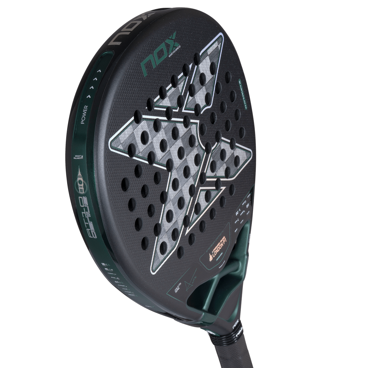 Nox AT10 Genius 18K Alum London P1 Exclusive Edition 2026 Agustín Tapia - Imagen 7