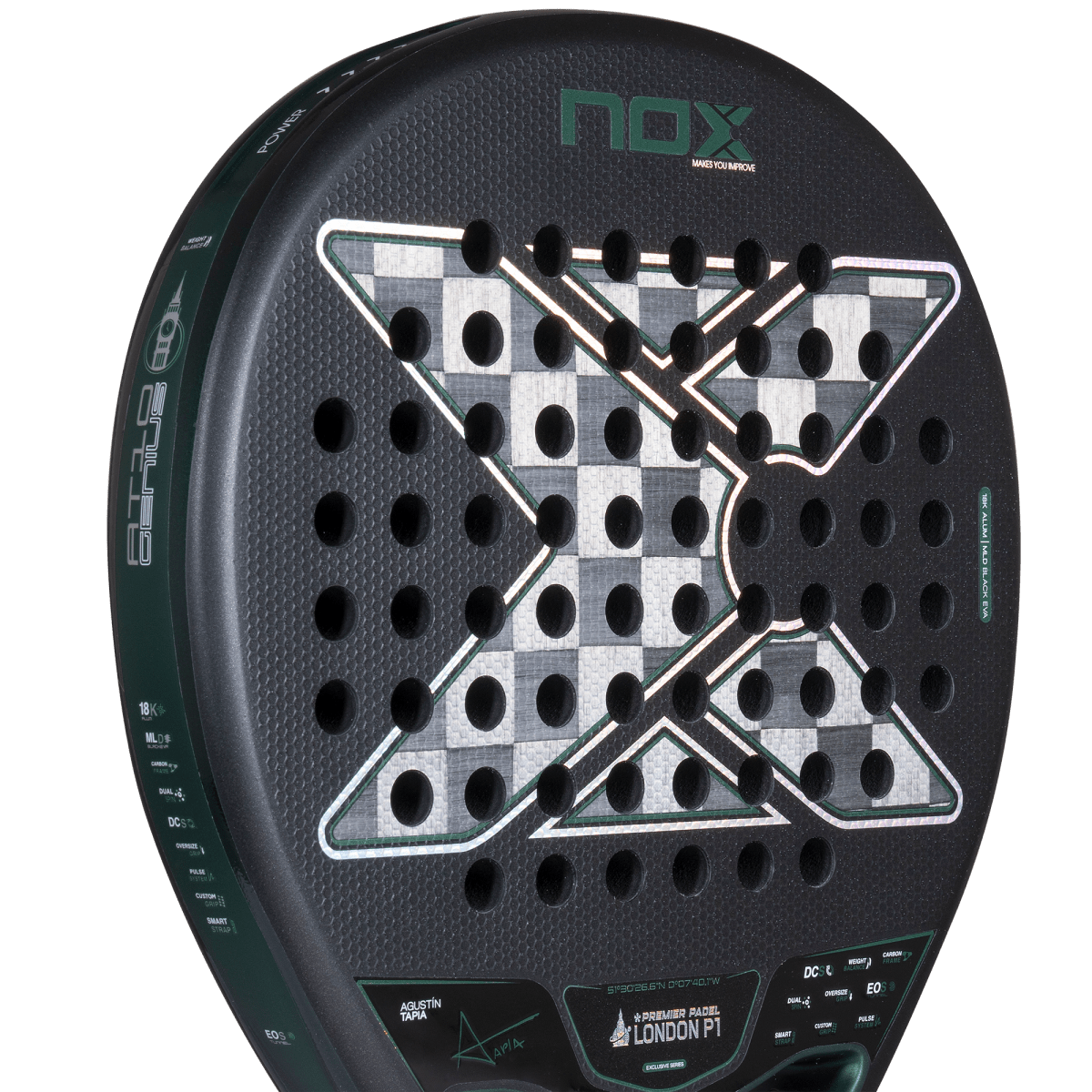 Nox AT10 Genius 18K Alum London P1 Exclusive Edition 2026 Agustín Tapia - Imagen 6