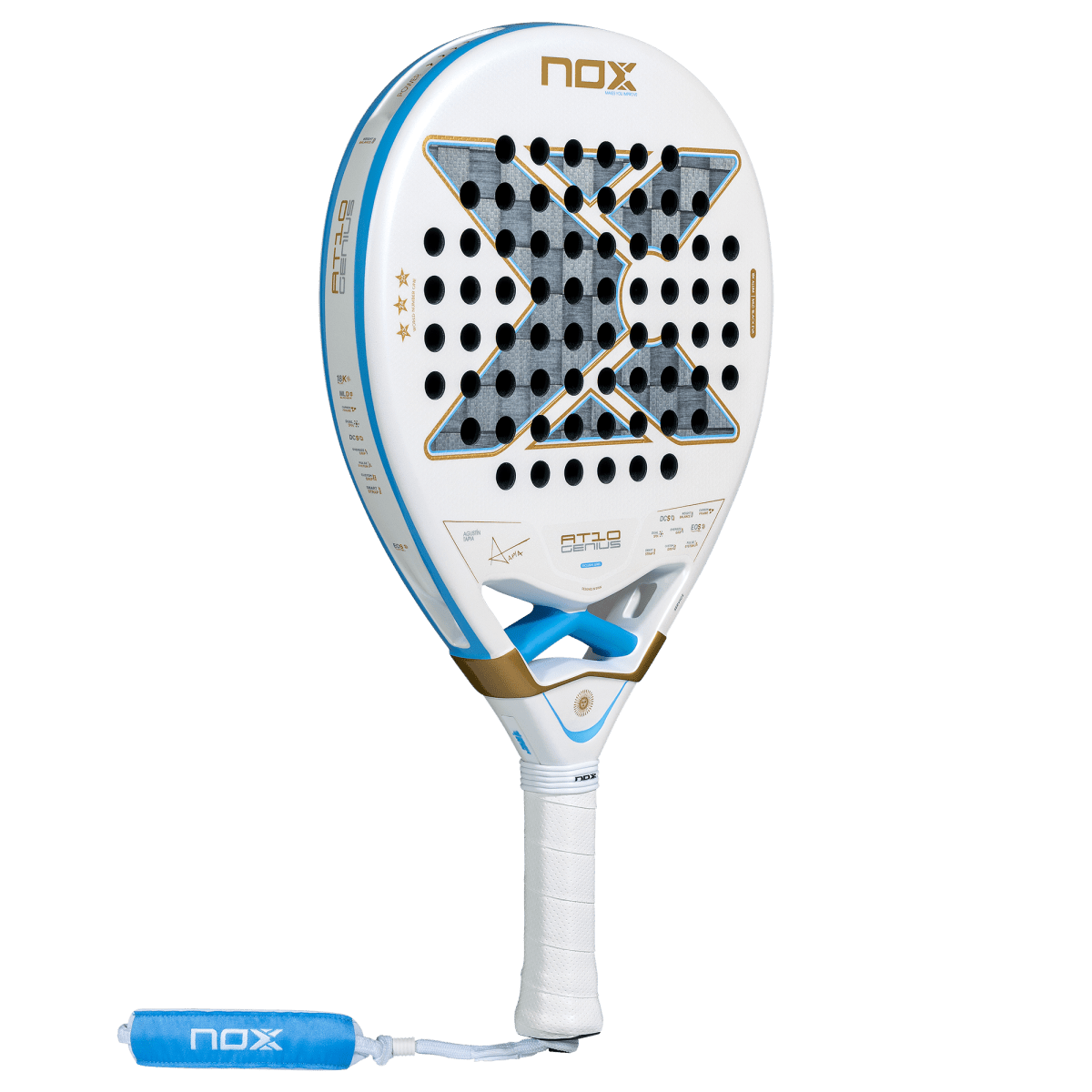 Nox AT10 Genius 18K Alum Argentina Exclusive Edition 2026 Agustín Tapia - Imagen 2