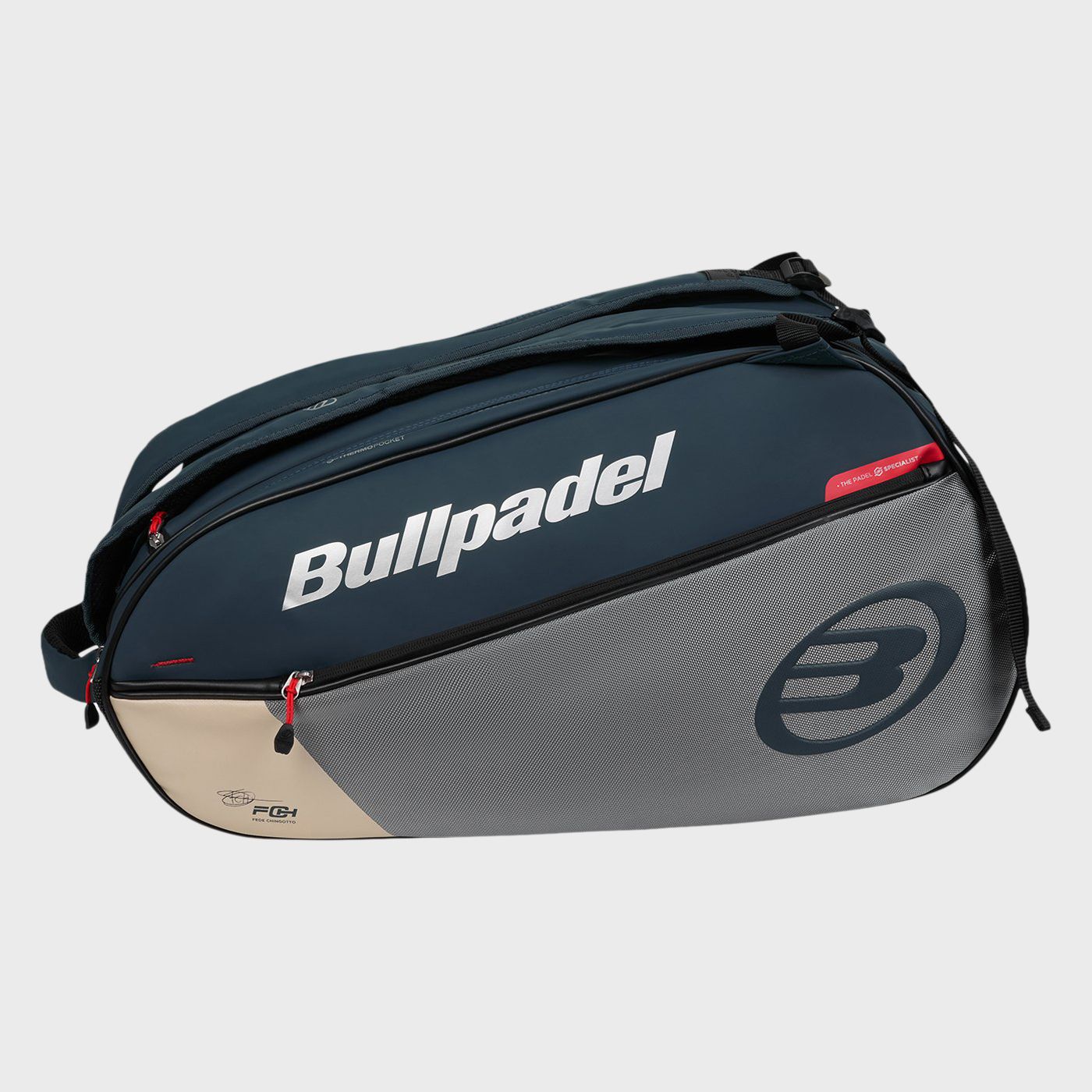 Paletero Bullpadel BPP26017 Neuron Gris Oscuro