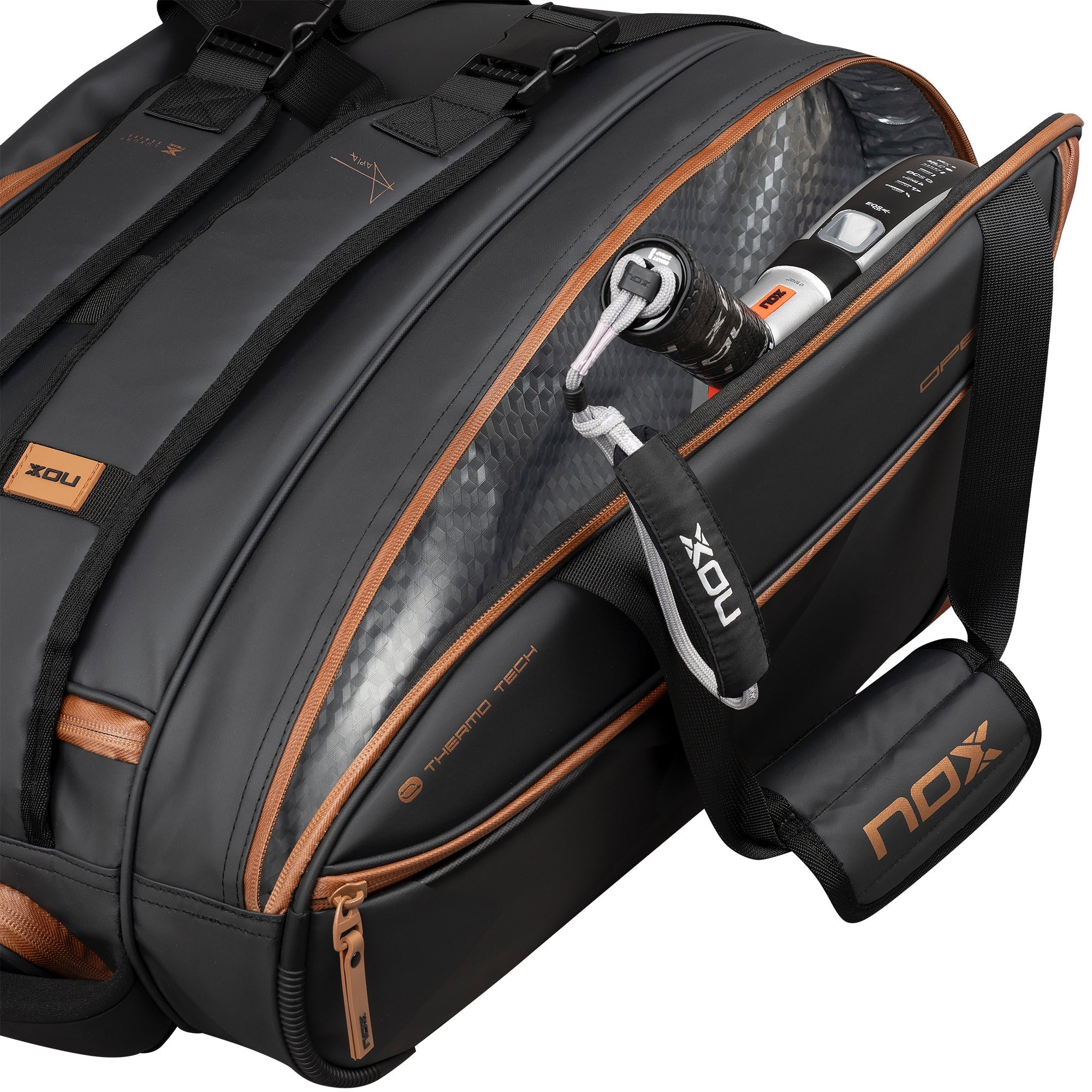 Paletero NOX Luxury Open Series Negro/Marrón - Imagen 6