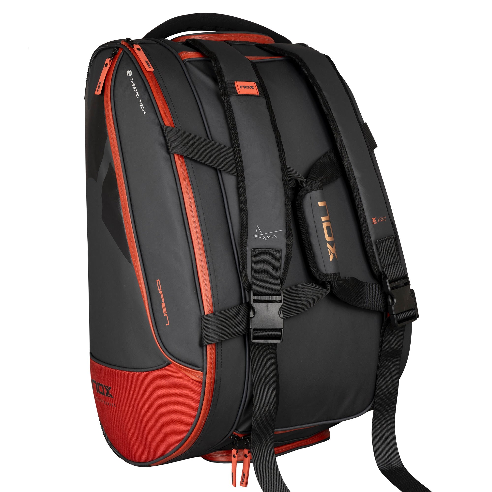 Paletero NOX Luxury Open Series Negro/Rojo - Imagen 3